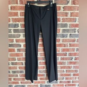Gucci Black Wool Blend Trouser Pants.  Size EU 40 / US 8